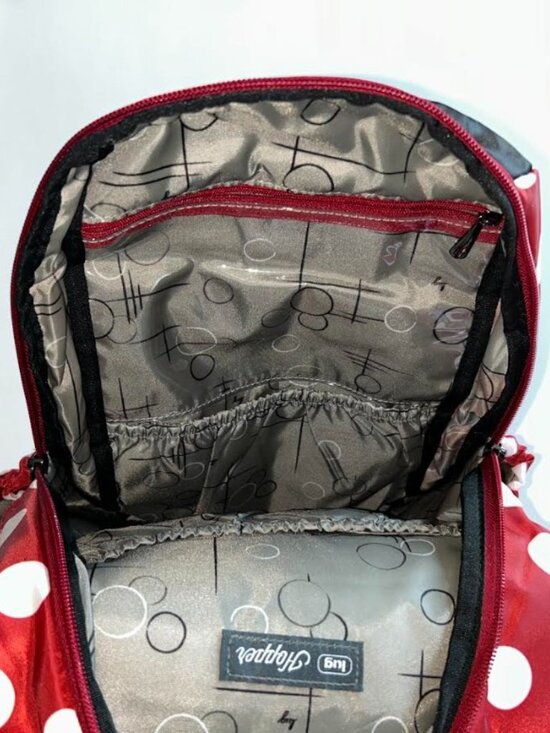 Lug Hopper Backpack Crimson Large Dot Disney Minnie Mouse Polka Dot main image 11
